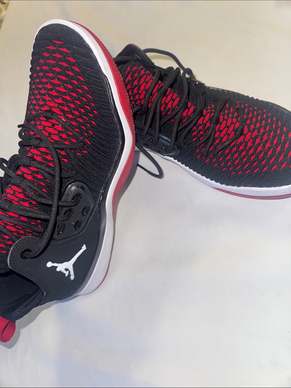 Jordan Black and Red Sneakers🔥